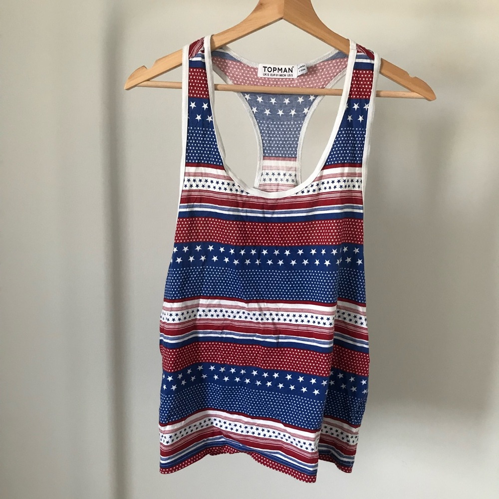 Topman Men Tank Top Shirt